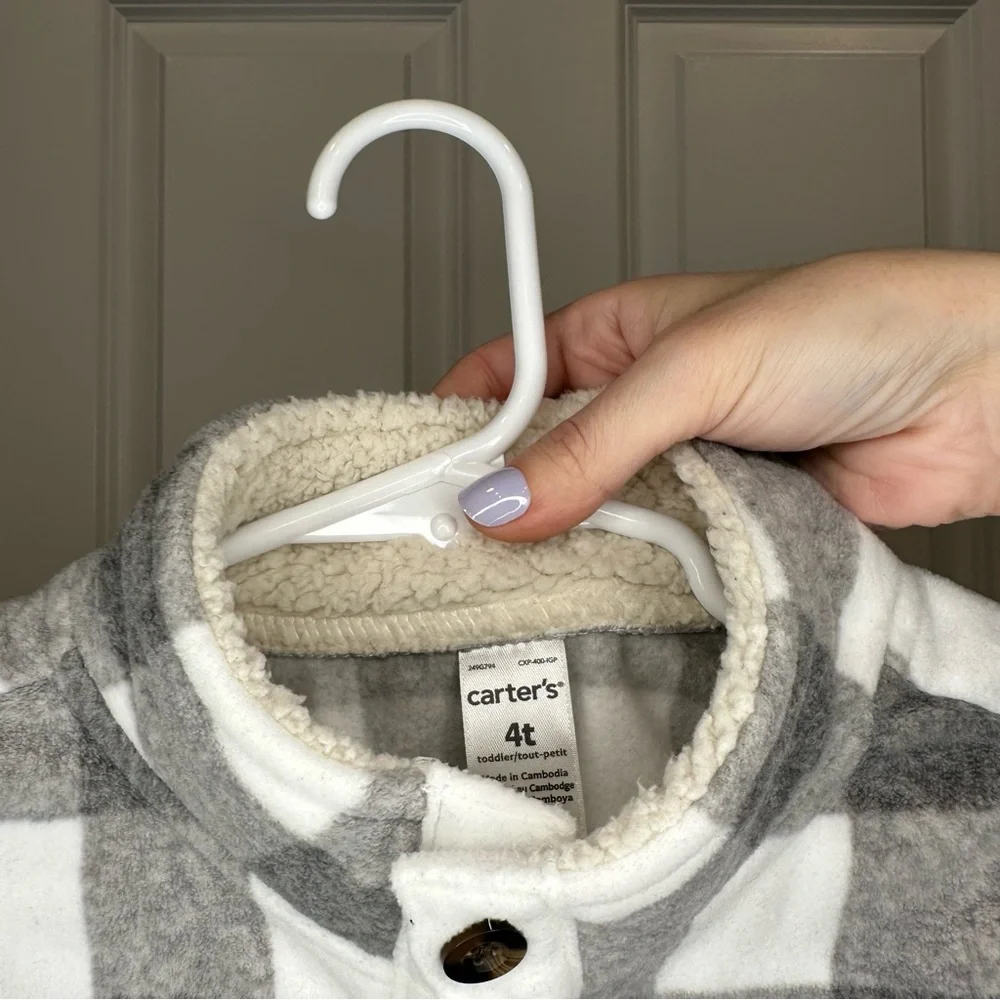 Cartets Fleece‎ Crew Size 4T NWOT